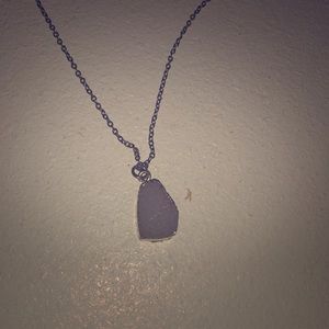 Gold Amethyst Necklace